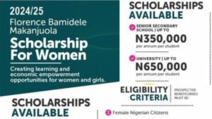 2025 Florence Bamidele Makanjuola Scholarship (FBM) For Nigerians