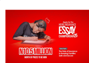 Heirs Insurance Essay Competition 2025 for young Nigerian students (10.5 million Naira in prizes)