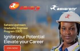 The Sahara Upstream Graduate Engineer Program (GEP) 2025 for young Nigerian graduates.